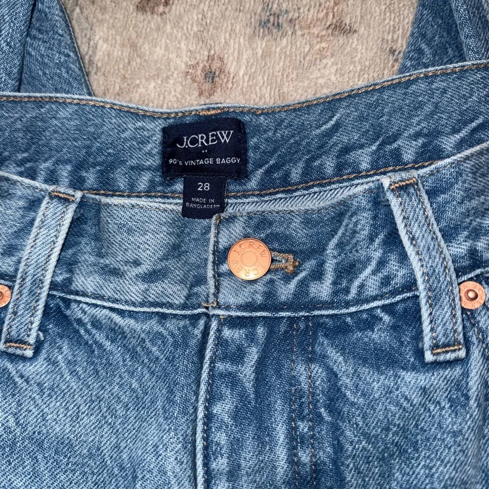J. Crew Vintagw baggy Denim